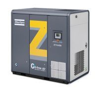 Винтовой безмасляный компрессор Atlas CopcoZT 90 VSD - 10.4 bar - 10.4 с осушителем 