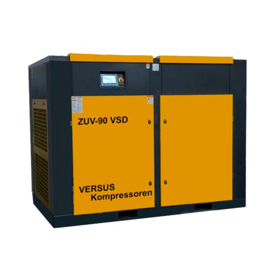 Винтовой компрессор ZUV – 90 VSD 8 бар прямой привод IP 54 F
