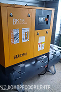 Винтовой компрессор "Berg" ВК-15-500/10 для ООО "Цветовое решение"
