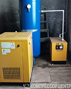 Винтовой компрессор "Berg" ВК-15/8 для ООО "Евроальянс"