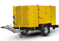 Винтовой компрессор Atmos PDP 190-10 (на шасси, фикс. высота, без тормозов)