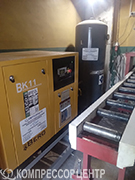 Винтовой компрессор "Berg" ВК-11 10 для ООО "СтройТеплоПром"