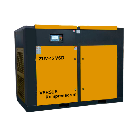 Винтовой компрессор ZUV – 45 VSD 13 бар прямой привод IP 54 D