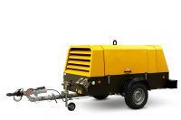 Винтовой компрессор Atmos PDK 33-7 (на шасси, рег. высота, без тормозов)