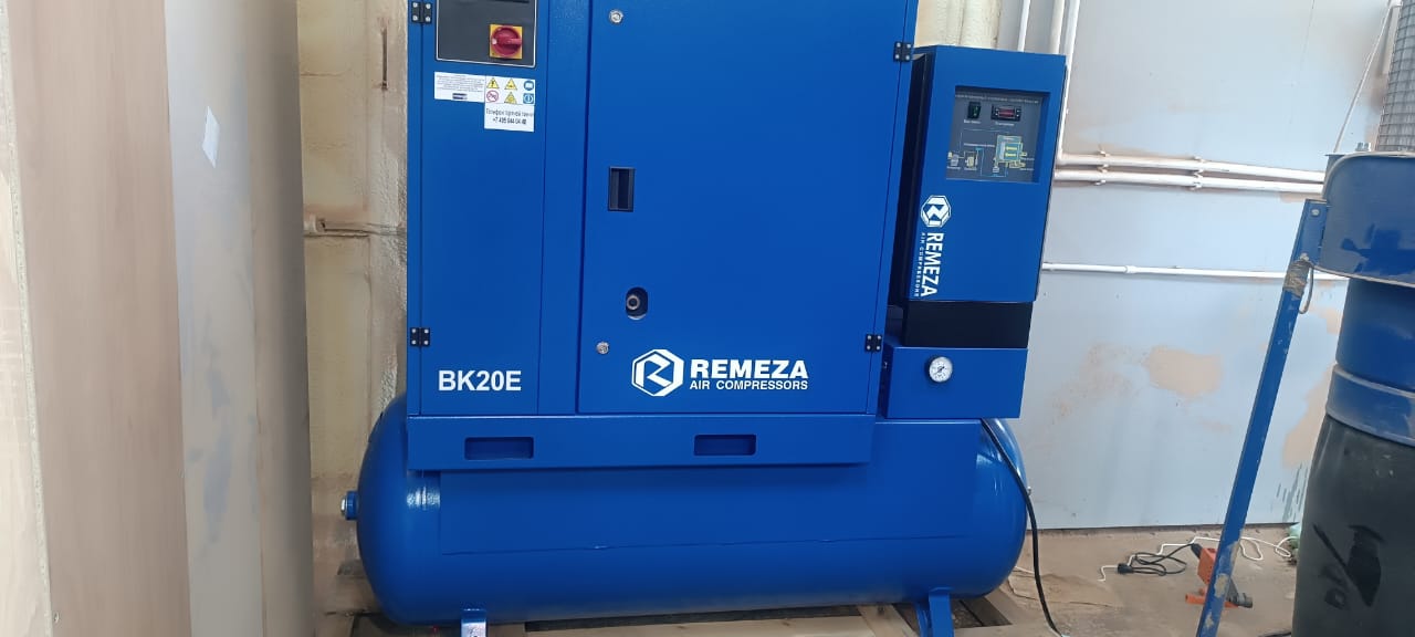 Винтовой компрессор Remeza ВК20Е-15-500Д для ООО "ООО "Вуд-Маркет" 