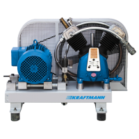 Компрессор поршневой дожимной (бустер) "KRAFTMANN" 3-42-74 (1840 л/мин)