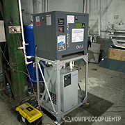 Винтовой компрессор "Cross Air" CA-5.5/8-RA, вертикальный ресивер "Remeza" РВ 500.11.00 и рефрижераторный осушитель "Mark" MDS 13