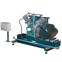 Компрессор поршневой дожимной (бустер) AIRPOL ADP 720 4 8