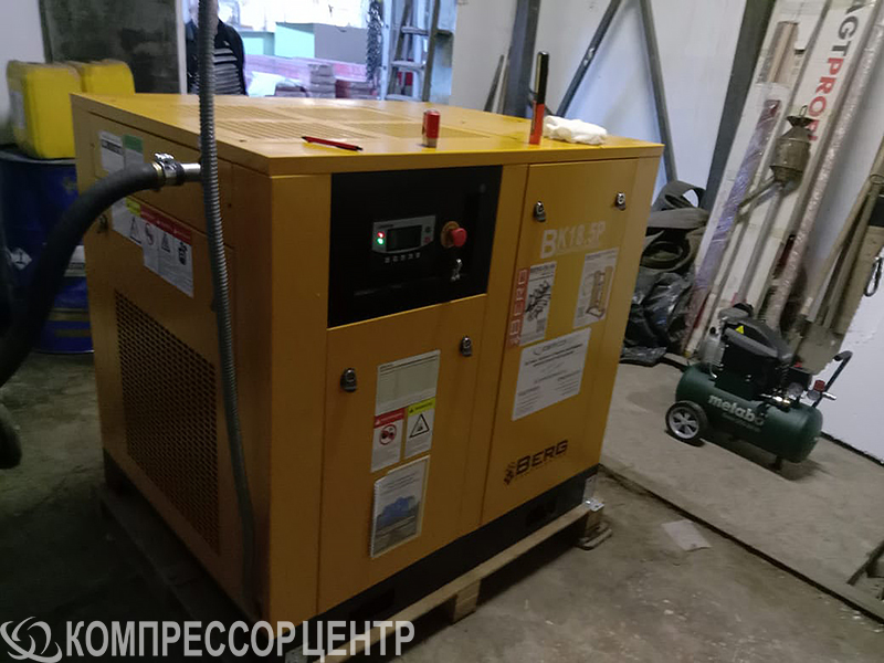 Винтовой компрессор Berg для Арком 1