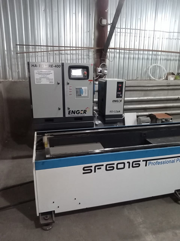 Проект - Винтовой компрессор Enger для Ламифор-Алтай