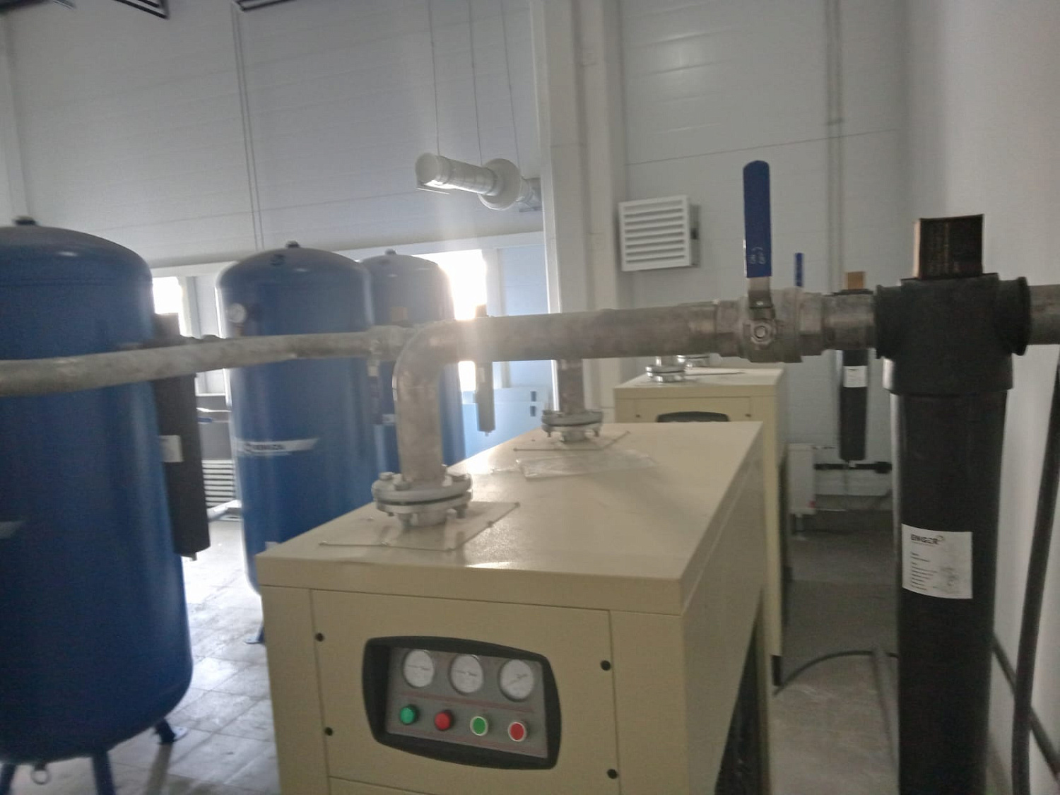 Винтовые безмасляные компрессоры "Enger" OFS-75 W 8 для ООО "Велфарм-М"